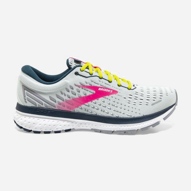 Tenis Brooks Ghost 13 - Zapatillas Para Correr En Asfalto Mujer - Rosas / Turquesa (KRXE-82673)